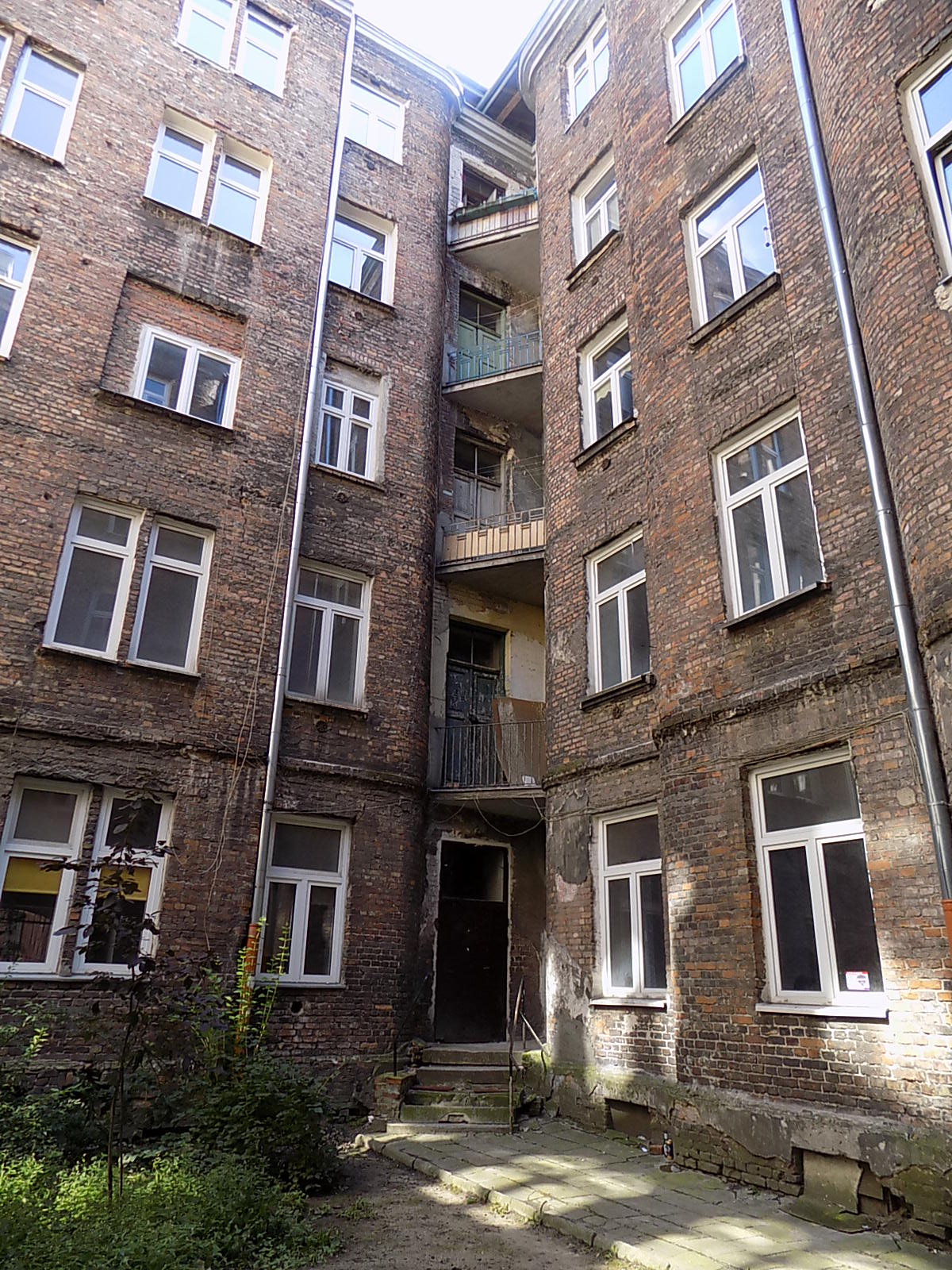 Un palazzo del ghetto di Varsavia