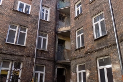 Un palazzo del ghetto di Varsavia
