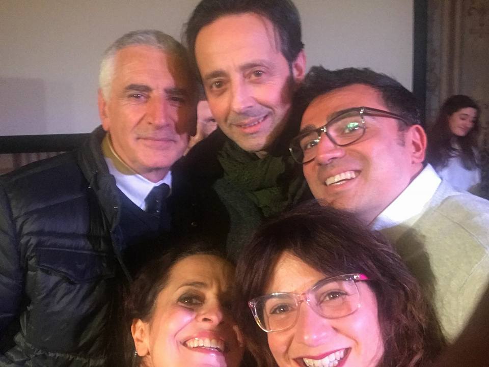Vice Presidente ACAIP Valerio Saverio, con Roberto Giordano e Federica Aiello