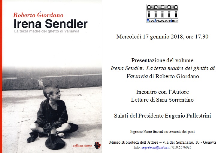 Genova, 23 gennaio 2018: Museo Bliblioteca dell'Attore