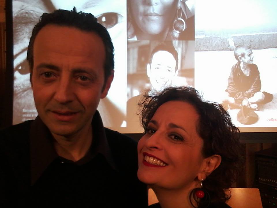 Varsavia, 29 gennaio 2018: Roberto Giordano e Federica Aiello, presso l'Istituto Italiano di Cultura in Varsavia