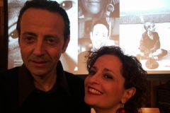 Varsavia, 29 gennaio 2018: Roberto Giordano e Federica Aiello, presso l'Istituto Italiano di Cultura in Varsavia